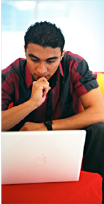 Man thinking image